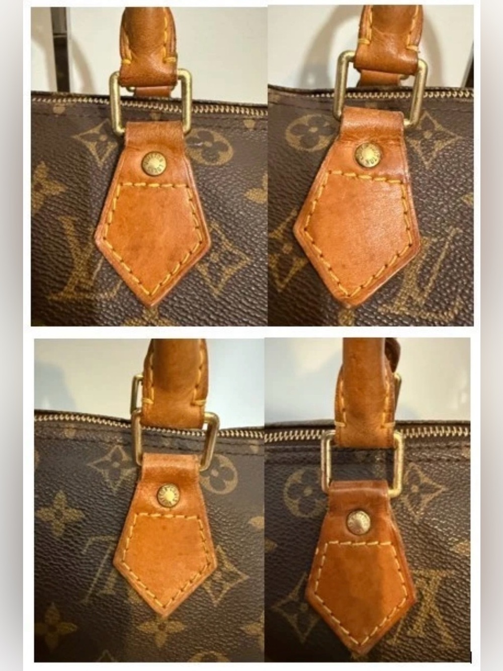 Louis Vuitton Speedy 30 Brown Monogram Satchel With Lock & Key - Picture 13 of 17